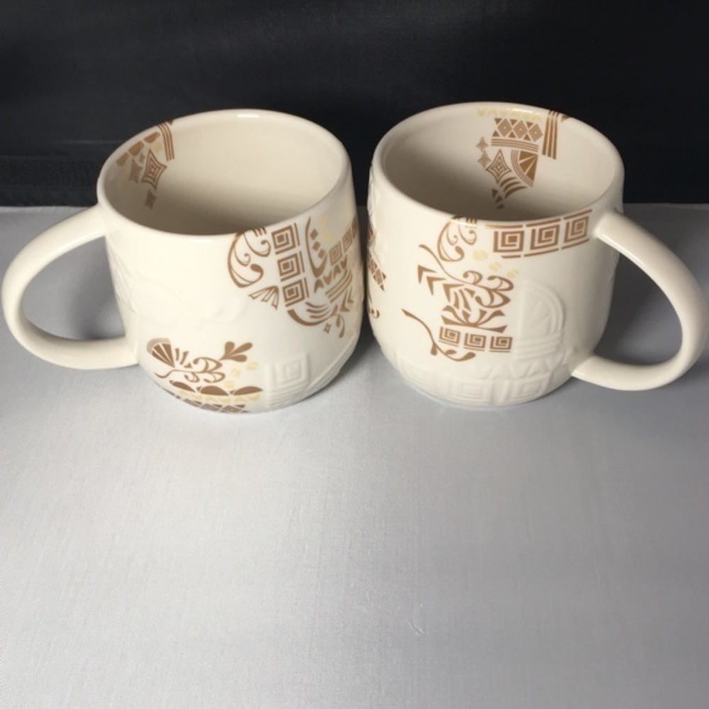 Starbucks Aztec Design Mug 2012 Set of Four - Picture 1 of 5